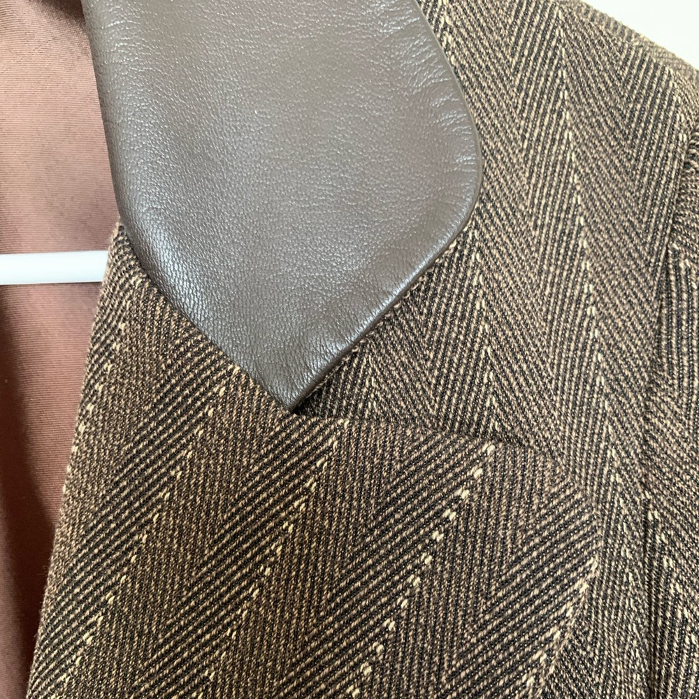 Louis Verdad Pinstripe suit trench coat - Picture 5 of 12
